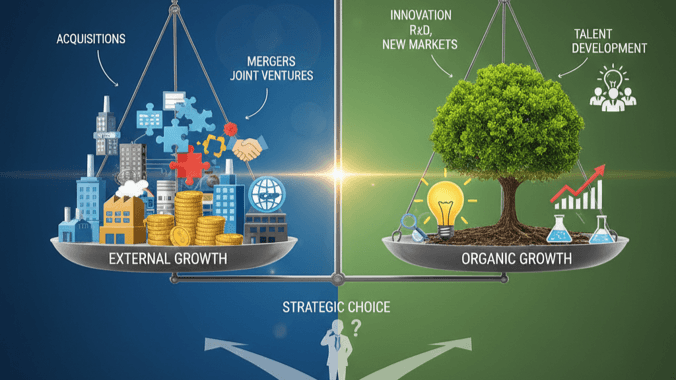 Croissance Interne vs. Acquisition : Le Choix Stratégique Décisif pour 2026